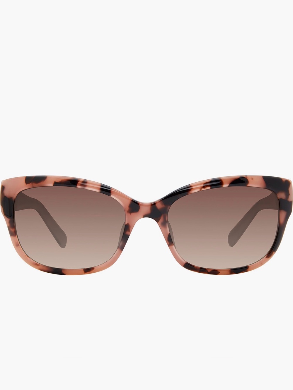 Kate Spade Johanna Square Sunglasses in Pink Havana